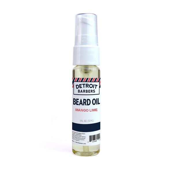 1 oz. Beard Oil w/ Pump Top  - Mango Lime