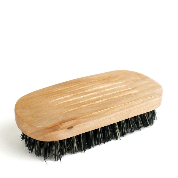 Leather brush  Silk bristle brush to scrub leather