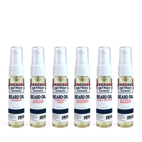 Beard Oil Sampler Kit w/ Pump Top