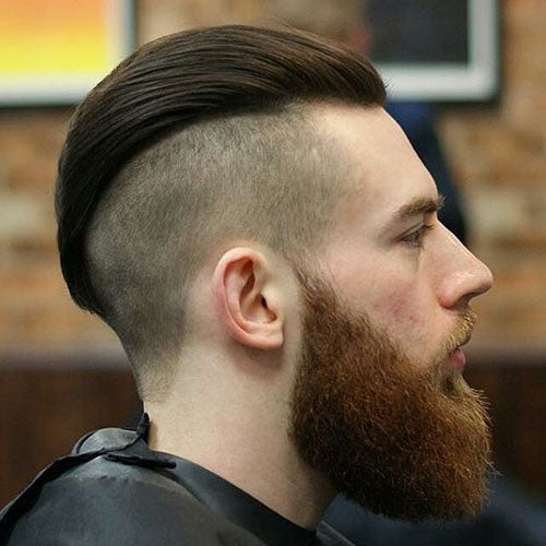 Epic Greaser Biker Hairstyles Ideas from a Barber - Slicked Back Hair